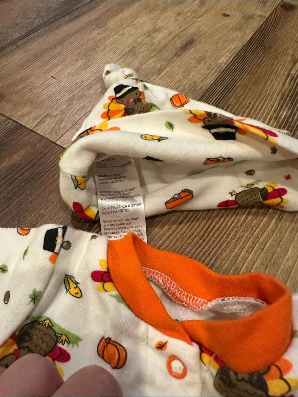Baby Boy First Thanksgiving Lot Pajamas Outfits 3-6 month Turkey Holiday set